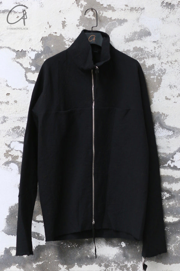 M.A+ Zipper High Neck Shirt MA-H252DZ CDG-HEI Black H252DZ